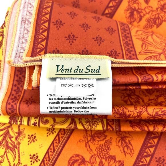 Vent Du Sud French Provençale floral soft backing Vinyl Tablecloth with Teflon - Picture 4 of 8